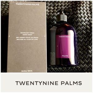 29 PALMS - NWTIB "Moonlight Mesa" Hand Wash 16.9 fl oz Orange/Bergamot/Vetiver